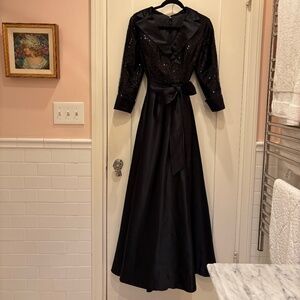 Couture Tuxedo Style Formal Gown - NEW